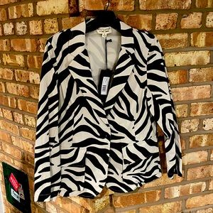 Nili Lotan cotton blazer, NWT, size 10